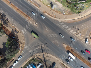 Aerial View of Nairobi, Kenya
