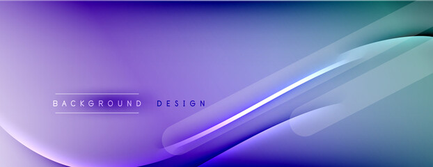 Abstract background. Shadow lines on bright shiny gradient background.