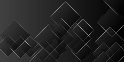 Futuristic black and silver background