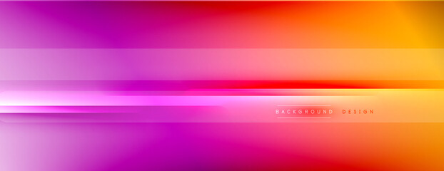 Abstract background - lines composition created with lights and shadows. Technology or business digital template. Trendy simple fluid color gradient abstract background with dynamic