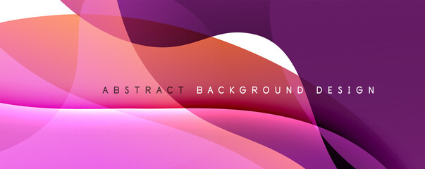 Trendy simple fluid color gradient abstract background with dynamic wave line effect. Vector Illustration For Wallpaper, Banner, Background, Card, Book Illustration, landing page