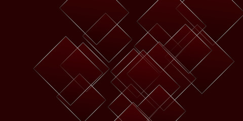 Abstract red and silver background