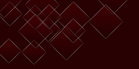 Abstract red and silver background