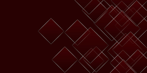 Modern dark red geometry background