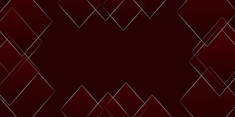 Modern dark red geometry background