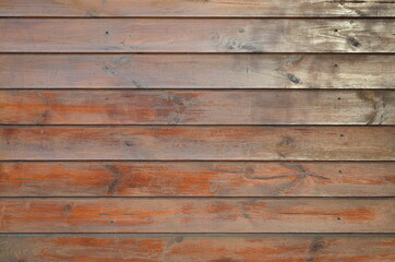 
old, worn, painted wooden boards.
horizontally located.
wood texture for background