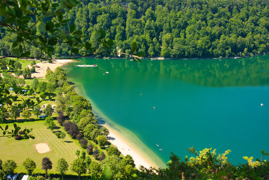 Lac Chalain im franz&ouml;sischen Jura