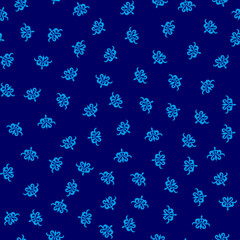 Geometric seamless pattern of a cubes in low poly style.