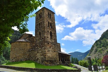 Fototapeta na wymiar Andorra San Juan de Casellas