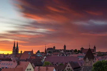 brennender Himmel über Nürnberg © Thomas