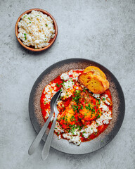 Chicken tomato stew