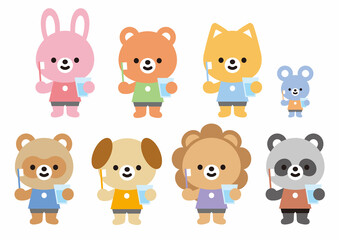 可愛いアニマルミックス