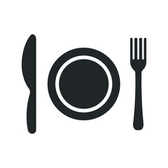 restaurant icon design vector graphics