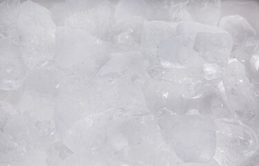 Obraz premium ice texture background, icecube with water