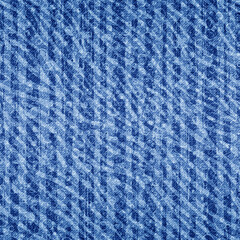 Vector seamless pattern. Denim indigo texture. Blue distress background. Repeated modern fabric. Abstract degrade patterns. Repeating faded effect creative printing. Marks design mottled jeans