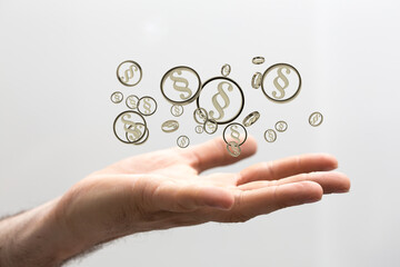 Customer service good cooperation, Consultation 3d