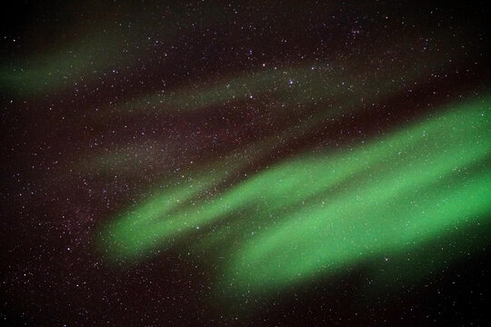 Fototapeta Spectacular Northern Lights in Tromso