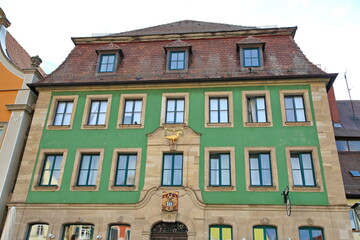 Fototapeta na wymiar Historische Sehenswürdigkeiten von Weißenburg