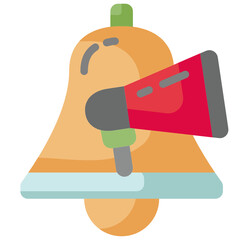 notification flat icon