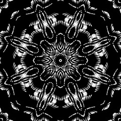 Beautiful graphical floral pattern design.