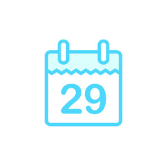 Illustration Vector graphic of calendar icon. Fit for agenda, remember, application, reminder etc.