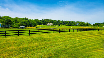 Obraz premium American countryside landscape