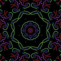 Indian floral pattern design for the usage of home decoration.