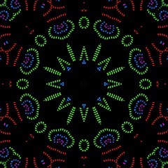 Indian floral pattern design for the usage of home decoration.