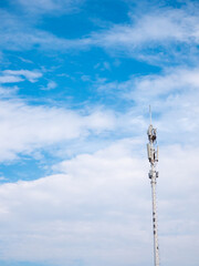 Obraz premium tv tower on sky