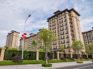 Fototapeta premium Chinese residential buildings