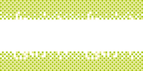 Green mosaic banners background. Business backdrop with spacetext.	