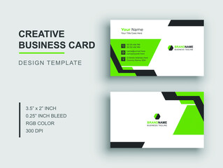 Business Card - Creative Business Card - Modern Business Card Template - Minimalist and Clean Business Card - Visiting Card