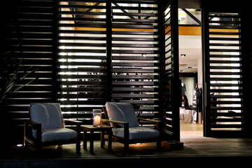 スタイリッシュなファサード