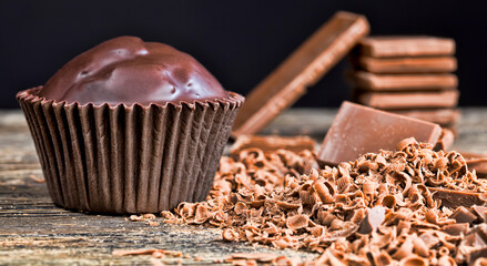 real chocolate cocoa