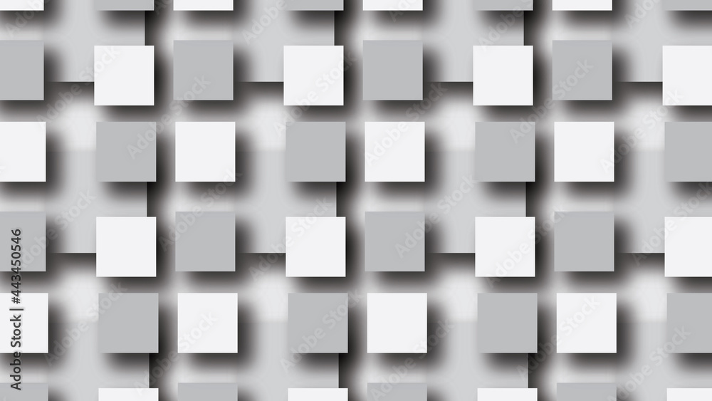Poster abstract 3d background background with squares .