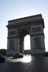 Fototapeta na wymiar Arc de Triomphe, Place Charles de Gaulle, Paris, France. 
