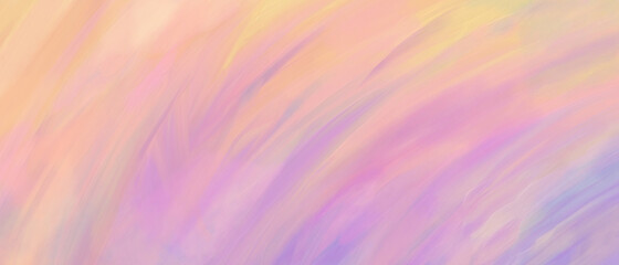 油彩グラデーション抽象背景　ピンク　紫　手描き　油絵　絵の具　アート