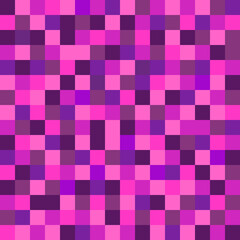 Pink pixels wall. Vector pixel square.