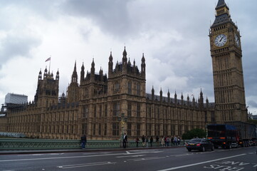 Fototapeta na wymiar Palace of Westminster England