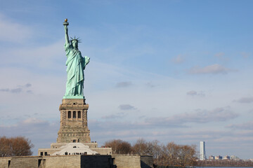 Fototapeta premium Freiheitsstatue / Satue of Liberty or Liberty Enlightening the World /