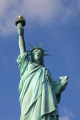 Fototapeta premium Freiheitsstatue / Satue of Liberty or Liberty Enlightening the World /