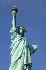 Fototapeta premium Freiheitsstatue / Satue of Liberty or Liberty Enlightening the World /