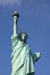 Fototapeta premium Freiheitsstatue / Satue of Liberty or Liberty Enlightening the World /