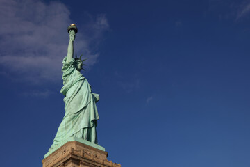 Fototapeta premium Freiheitsstatue / Satue of Liberty or Liberty Enlightening the World /