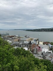 Fototapeta na wymiar view of the old Quebec
