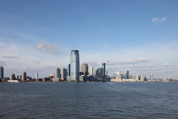 Naklejka premium Jersey City - Skyline / Jersey City - Skyline /