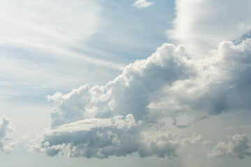 Clouds against blue sky as background