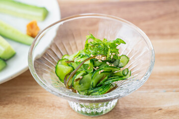 きゅうりと塩こんぶの和え物