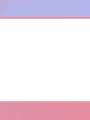 Colorful soft gradient blank advertising Illustration. Decoration board leaflet, flyer, web design template. Site design header and footer. Creative ad blank paper card, empty template copy space.