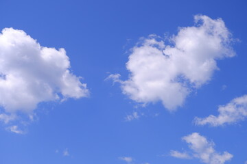 Sky with clouds. Suitable for backgrounds. Sky texture.